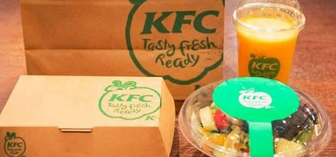 KFC都脱红入绿了，轻食成了外卖老板们的又一片蓝海？