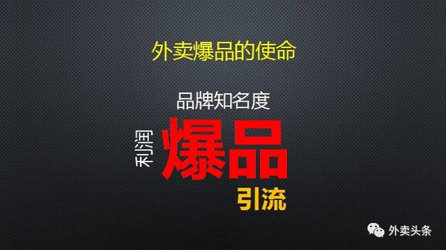 外卖爆品这么设计，店铺单量3天破百，一周内冲上区域第1